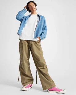 Converse Modelli Bassi|Modelli Bassi<Chuck 70 Vintage Canvas Rosa/Egret/Nero