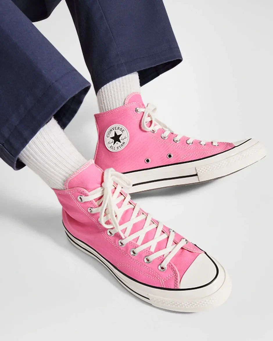 Converse Modelli Alti|Modelli Alti<Chuck 70 Vintage Canvas Rosa/Egret/Nero