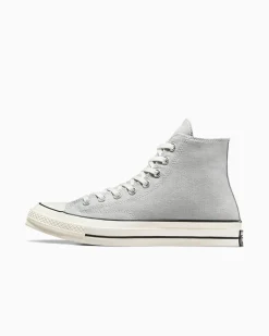 Converse Modelli Alti|Chuck Taylor All Star<Chuck 70 Vintage Canvas Grigio/Egret/Nero