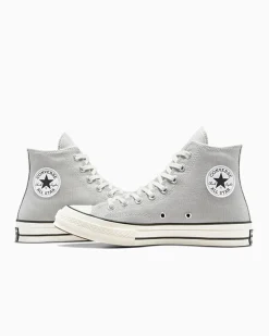 Converse Modelli Alti|Chuck Taylor All Star<Chuck 70 Vintage Canvas Grigio/Egret/Nero