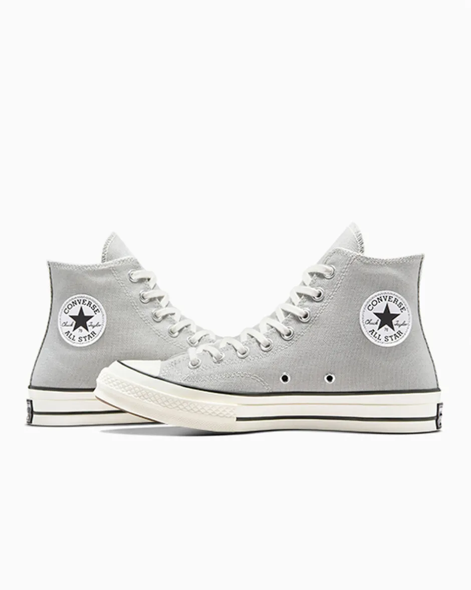 Converse Modelli Alti|Chuck Taylor All Star<Chuck 70 Vintage Canvas Grigio/Egret/Nero