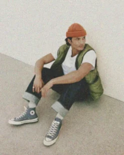 Converse Modelli Alti|Chuck Taylor All Star<Chuck 70 Vintage Canvas Verde acqua/Egret/Nero