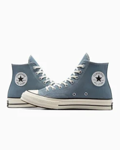 Converse Modelli Alti|Chuck Taylor All Star<Chuck 70 Vintage Canvas Verde acqua/Egret/Nero