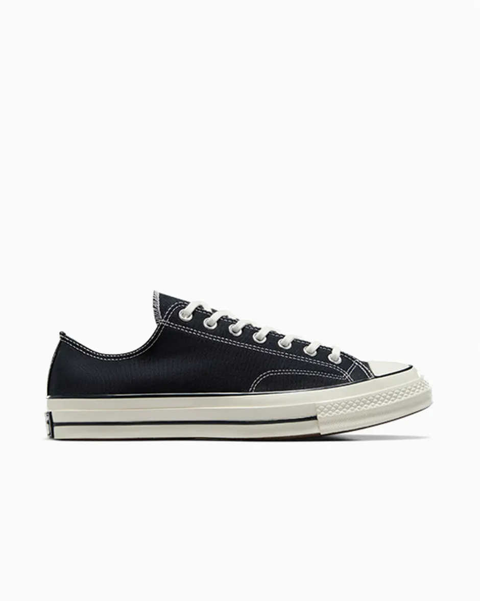 Converse Modelli Bassi|Calzata Larga<Chuck 70 Vintage Canvas Nero/Nero/Egret