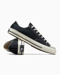 Converse Modelli Bassi|Calzata Larga<Chuck 70 Vintage Canvas Nero/Nero/Egret