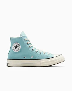 Converse Modelli Alti|Modelli Alti<Chuck 70 Vintage Canvas Vernal Pool/Egret/Nero