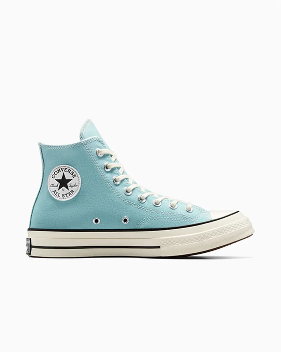 Converse Modelli Alti|Modelli Alti<Chuck 70 Vintage Canvas Vernal Pool/Egret/Nero