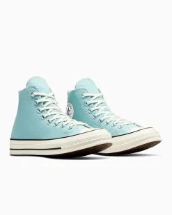 Converse Modelli Alti|Modelli Alti<Chuck 70 Vintage Canvas Vernal Pool/Egret/Nero