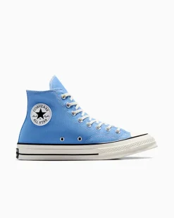 Converse Modelli Alti|Modelli Alti<Chuck 70 Vintage Canvas Cielo terso/Egret/Nero