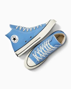 Converse Modelli Alti|Modelli Alti<Chuck 70 Vintage Canvas Cielo terso/Egret/Nero