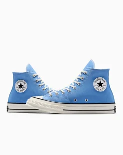 Converse Modelli Alti|Modelli Alti<Chuck 70 Vintage Canvas Cielo terso/Egret/Nero