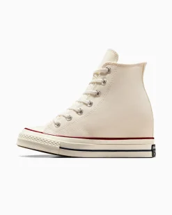 Converse Modelli Alti|Modelli Bassi<Chuck 70 Wedge black crinkle