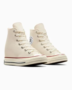 Converse Modelli Alti|Modelli Bassi<Chuck 70 Wedge black crinkle