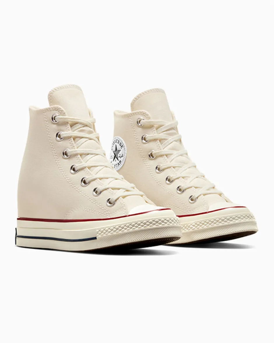 Converse Modelli Alti|Modelli Bassi<Chuck 70 Wedge black crinkle