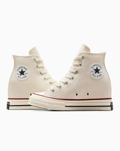 Converse Modelli Alti|Modelli Bassi<Chuck 70 Wedge black crinkle