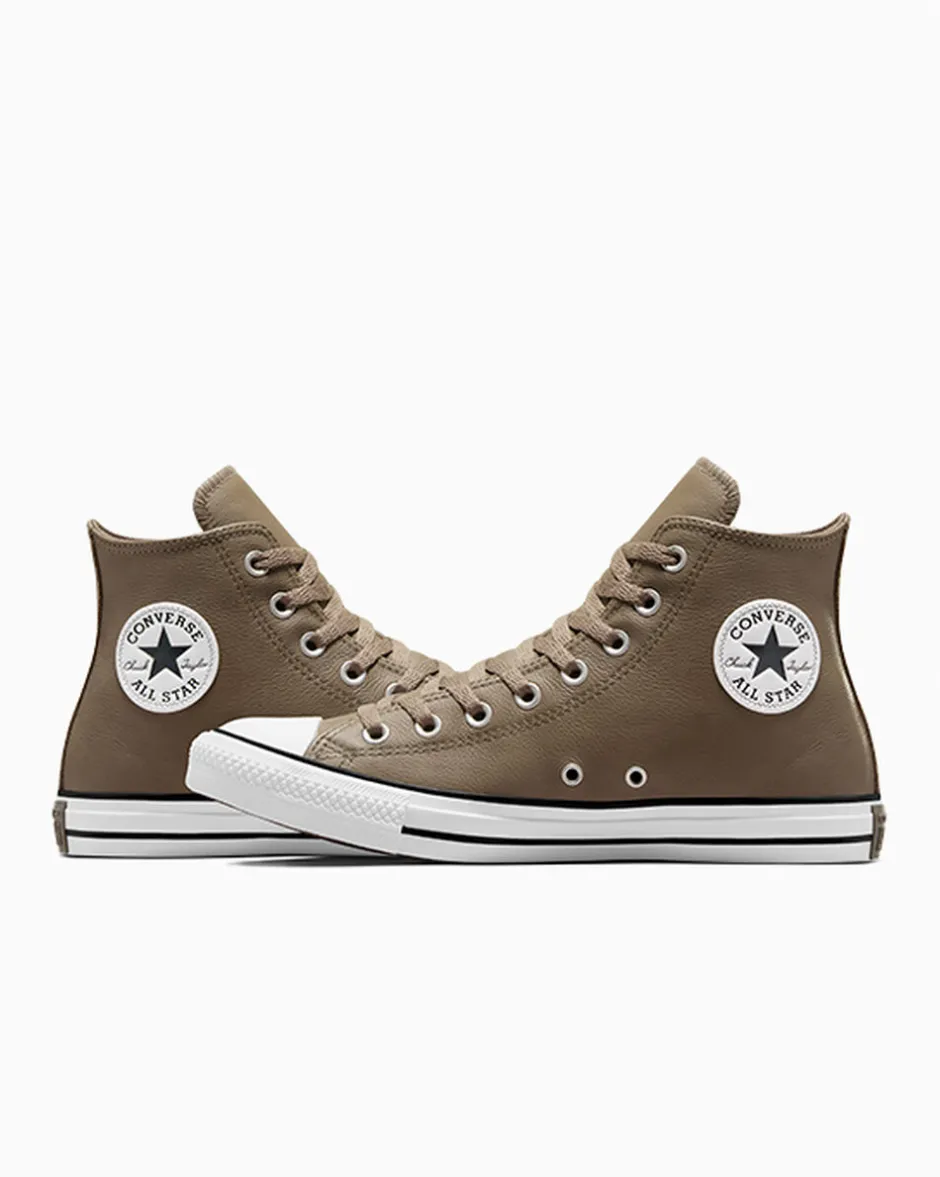 Converse Modelli Alti|Modelli Alti<Chuck Taylor All Star Beige classico/Materia scura