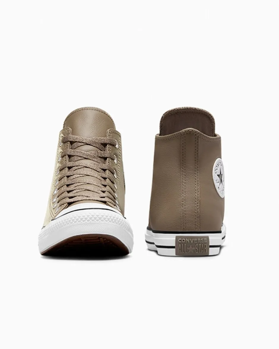 Converse Modelli Alti|Modelli Alti<Chuck Taylor All Star Beige classico/Materia scura