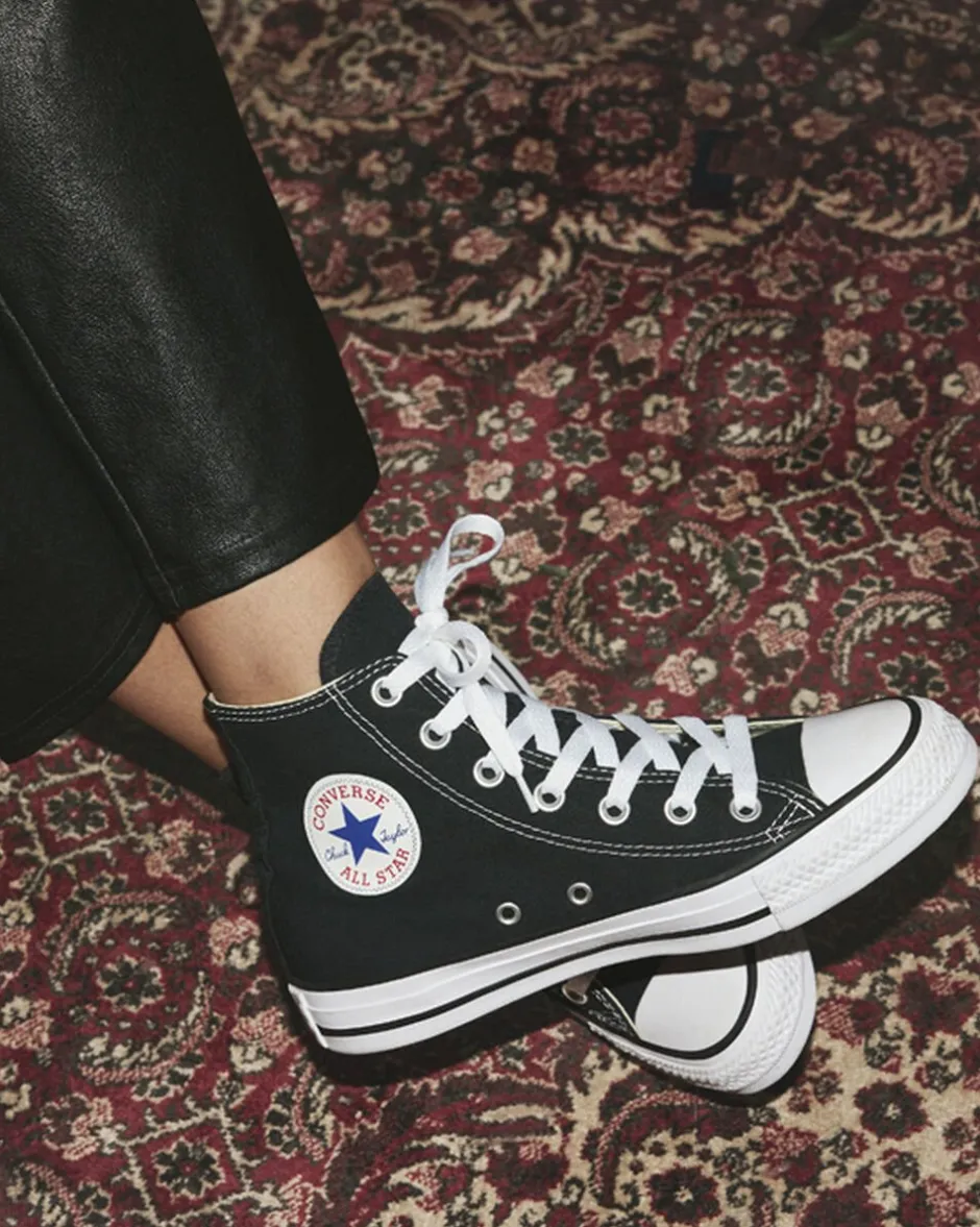 Converse Modelli Alti|Calzata Larga<Chuck Taylor All Star Nero