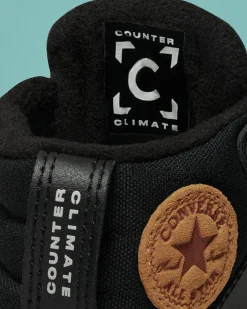 Converse Neonati E Bimbi Piccoli (Età 0-4 Anni)|Ragazzo<Chuck Taylor All Star Berkshire Boot Easy-On Leather Nero/Nero/Stucco beige