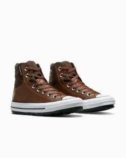 Converse Ragazzi (Età 8-12 Anni)|Ragazzo<Chuck Taylor All Star Berkshire Boot Orso bruno/Nero/Bianco
