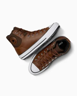 Converse Ragazzi (Età 8-12 Anni)|Ragazzo<Chuck Taylor All Star Berkshire Boot Orso bruno/Nero/Bianco