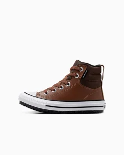 Converse Bambini (Età 4-8 Anni)|Ragazzo<Chuck Taylor All Star Berkshire Boot Orso bruno/Nero/Bianco