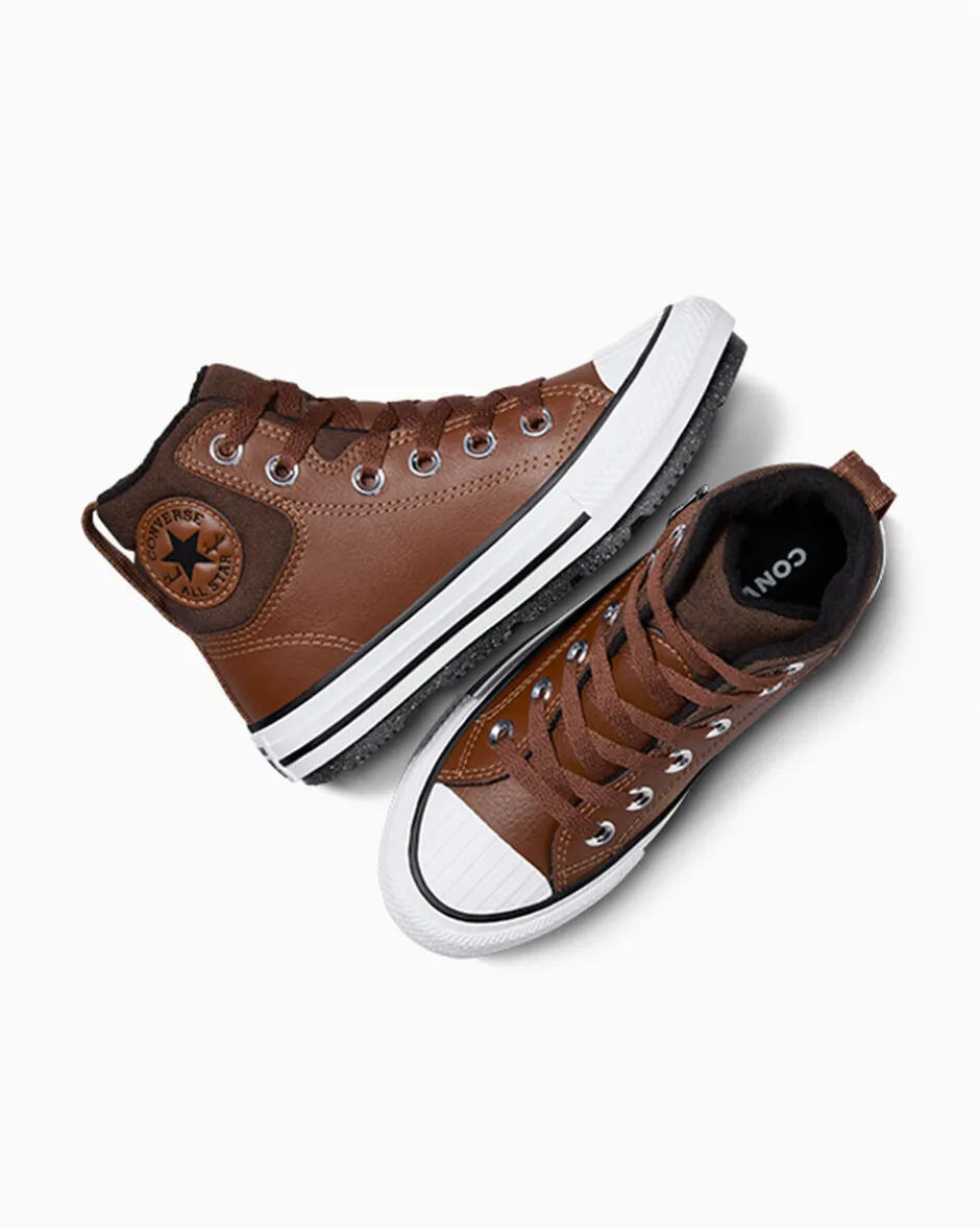 Converse Bambini (Età 4-8 Anni)|Ragazzo<Chuck Taylor All Star Berkshire Boot Orso bruno/Nero/Bianco