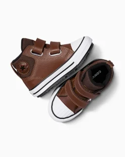 Converse Neonati E Bimbi Piccoli (Età 0-4 Anni)|Ragazzo<Chuck Taylor All Star Berkshire Boot Orso bruno/Nero/Bianco