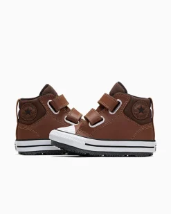 Converse Neonati E Bimbi Piccoli (Età 0-4 Anni)|Ragazzo<Chuck Taylor All Star Berkshire Boot Orso bruno/Nero/Bianco