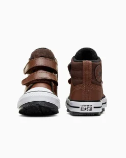 Converse Neonati E Bimbi Piccoli (Età 0-4 Anni)|Ragazzo<Chuck Taylor All Star Berkshire Boot Orso bruno/Nero/Bianco
