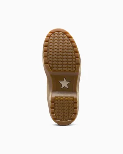 Converse Bambini (Età 4-8 Anni)|Ragazza<Chuck Taylor All Star Chelsea Lugged Suede Warm Quarry/Egret/Gum