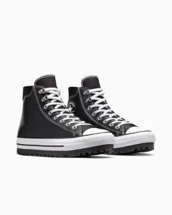 Converse Modelli Alti|Stivaletti<Chuck Taylor All Star City Trek Waterproof Boot Black/White/Silver