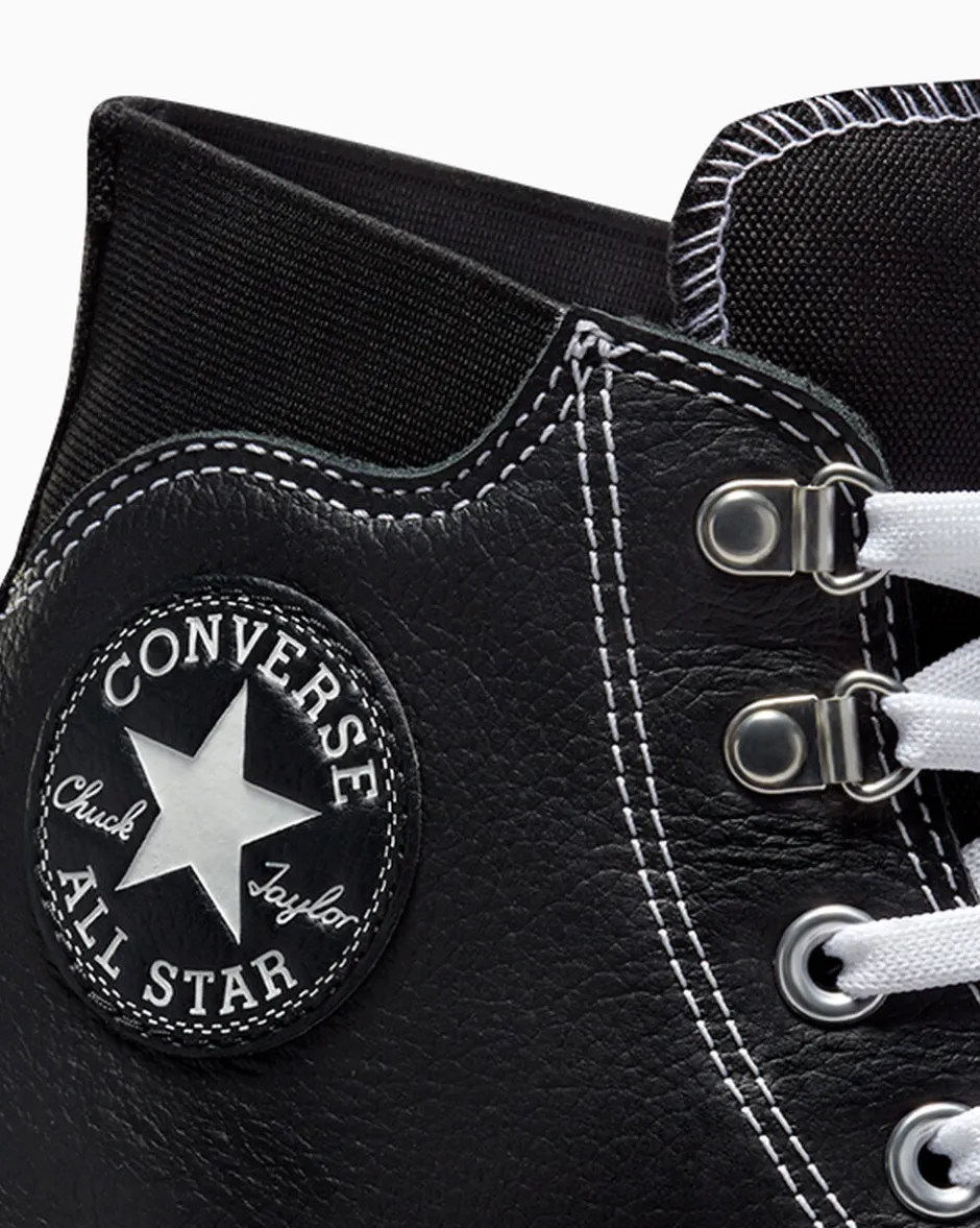 Converse Modelli Alti|Stivaletti<Chuck Taylor All Star City Trek Waterproof Boot Black/White/Silver