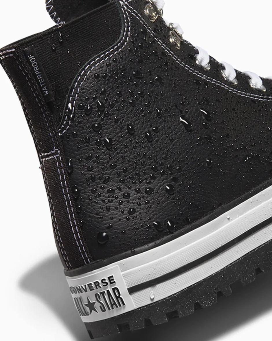 Converse Modelli Alti|Stivaletti<Chuck Taylor All Star City Trek Waterproof Boot Black/White/Silver