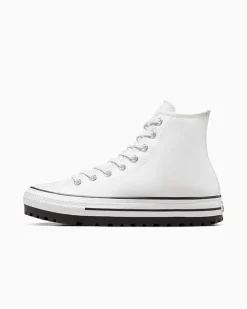 Converse Modelli Alti|Modelli Alti<Chuck Taylor All Star City Trek Bianco/Nero/Bianco