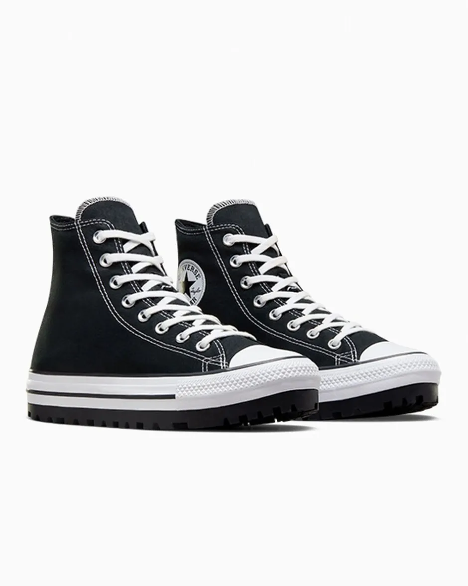 Converse Modelli Alti|Modelli Bassi<Chuck Taylor All Star City Trek black