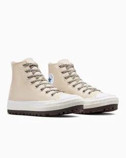 Converse Modelli Alti|Modelli Alti<Chuck Taylor All Star City Trek Miso Glaze/Blu armatura/Bianco