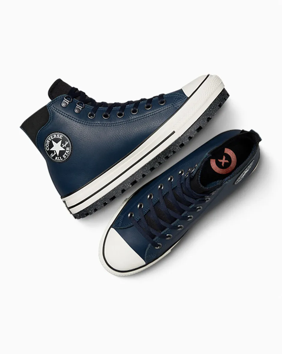 Converse Modelli Alti|Stivaletti<Chuck Taylor All Star City Trek Waterproof Boot Profondo scuro/Verde acqua neutro