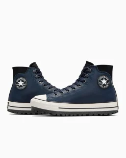 Converse Modelli Alti|Stivaletti<Chuck Taylor All Star City Trek Waterproof Boot Profondo scuro/Verde acqua neutro
