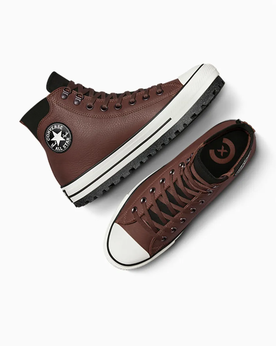 Converse Modelli Alti|Stivaletti<Chuck Taylor All Star City Trek Waterproof Boot Orso bruno/Fungo marrone chiaro/ Nero