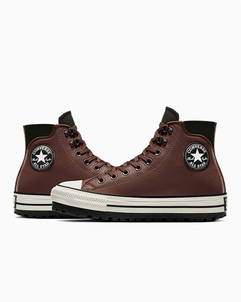 Converse Modelli Alti|Stivaletti<Chuck Taylor All Star City Trek Waterproof Boot Orso bruno/Fungo marrone chiaro/ Nero