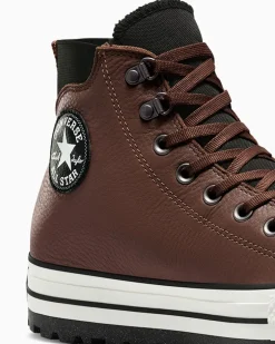 Converse Modelli Alti|Stivaletti<Chuck Taylor All Star City Trek Waterproof Boot Orso bruno/Fungo marrone chiaro/ Nero