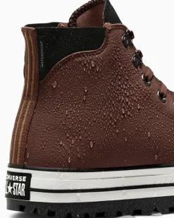 Converse Modelli Alti|Stivaletti<Chuck Taylor All Star City Trek Waterproof Boot Orso bruno/Fungo marrone chiaro/ Nero