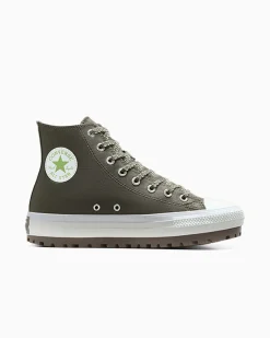 Converse Modelli Alti|Modelli Alti<Chuck Taylor All Star City Trek Tartufo/Foresta Magica/Egret