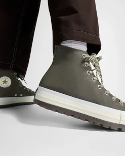 Converse Modelli Alti|Modelli Alti<Chuck Taylor All Star City Trek Tartufo/Foresta Magica/Egret