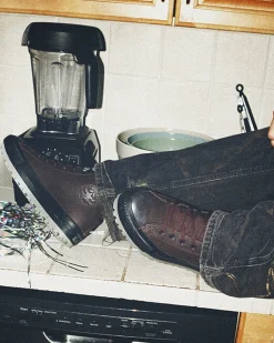 Converse Modelli Alti|Stivaletti<Chuck Taylor All Star City Trek Waterproof Boot Coffee Nut/Nero/Pelle di squalo