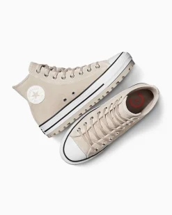 Converse Modelli Alti|Modelli Alti<Chuck Taylor All Star City Trek Suede Papiro/Bianco/Papiro