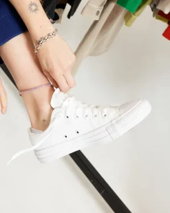 Converse Modelli Bassi|Chuck Taylor All Star<Chuck Taylor All Star Classic Bianco monocromo