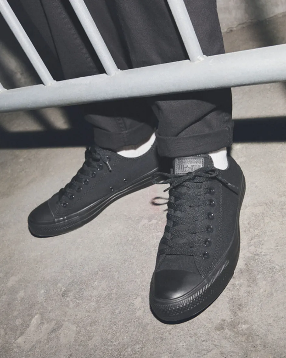 Converse Modelli Bassi|Calzata Larga<Chuck Taylor All Star Classic Nero monocromo