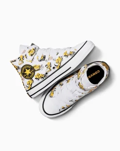 Converse Bambini (Età 4-8 Anni)|Ragazzo<Chuck Taylor All Star Construction Truck Easy-On Bianco/Nero/Amarillo
